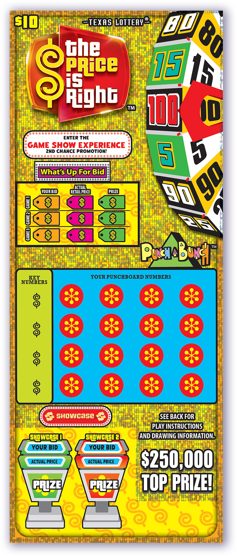 THE PRICE IS RIGHT Game #2774 scratch ticket