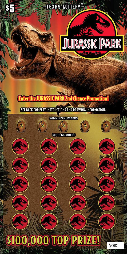Ticket Diagram: #2690: JURASSIC PARK ($5)