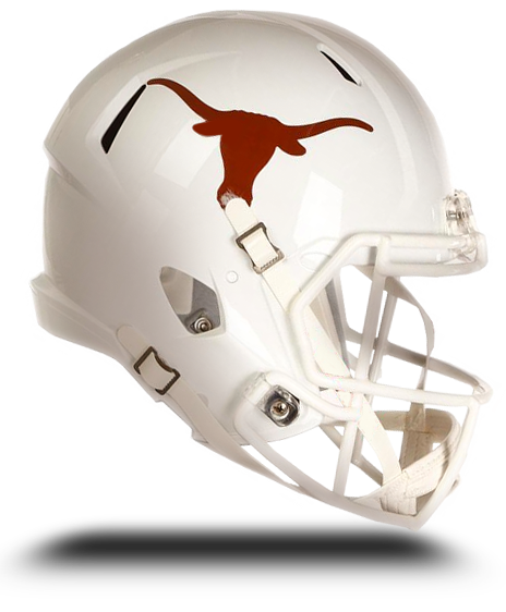 Texas Longhorn football helmet